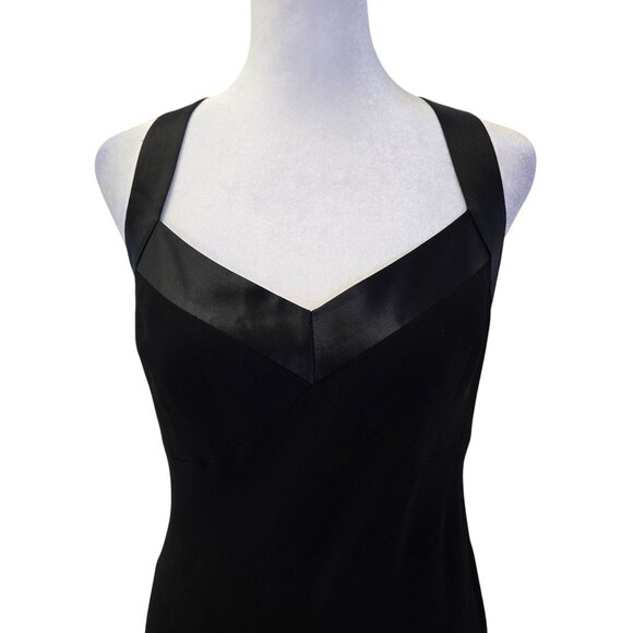 Lafayette 148 New York Fit & Flare Corset Back Midi Dress Size 6 - Picture 4 of 8